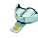 Portaimpronte Non Forate Acciaio Con Bordino XS U2 1pz
