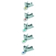 Portaimpronte Non Forate Acciaio Con Bordino XL L1 1pz