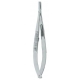 Porta Aghi Acciaio Inox Castroviejo Curve Rette 14cm 1pz