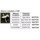 Attacco Art Corto Completo 105° X Lega Ceramica 1pz