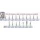 Frese Tung. Taglio Incrociato Norm. X Manipolo 137 023 1pz