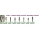 Frese Tung. Taglio Incrociato Grosso X Manipolo 72 060 1pz