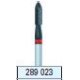 Fresa Durezza 3300 HV T.Incroc. Fine x Manipolo 289/023 1pz