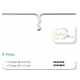 Ganci O Clasp 0.9mm 10pz