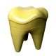 Sgabello Forma Molare Colore Green Lime 1pz