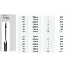 Gates 28mm ISO 1-6 Assortimento 6pz