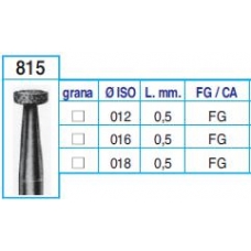 Frese Diamantate Ref.815 ISO 012 0,5mm FG Grana Media 5pz