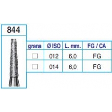 Frese Diamantate Ref.844 ISO 012 6,0mm FG Grana Media 5pz