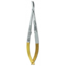 Porta Aghi Acciaio Inox Castroviejo TC Curve 14cm 1pz