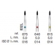 Frese Perio RA 204 Collo Lungo Ref.675 ISO 016 1pz