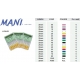 Mani K-Files 25mm ISO 60 6pz