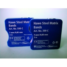 Matrici 399 Extra Extra Sottile Spessore 0,03mm H6mm 3mt