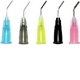 Super Needle Aghi Applicatori Plastica Colore Rosa 100pz