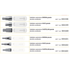 Adattatore Aspirazione KaVo Grande Alluminio 1pz