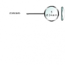 Specchietto 2201 5 Concavo 24mm 12pz