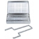 Portastrumenti Forato Acciaio Inox 1pz