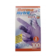 Guanti Nitrile Viola Large 100pz