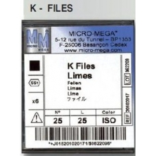 K Files Limes 21mm ISO 45 6pz
