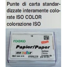 Punte Carta Iso Color 28mm ISO 35 200pz