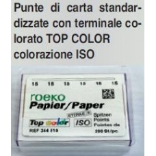 Punte Carta Top Color 28mm ISO 20 200pz
