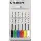 K Reamers 21mm ISO 55 6pz