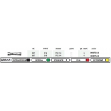 Frese Diamantate Ref.807 ISO 016 FG 314 6pz