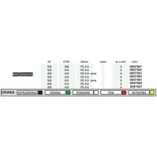 Frese Diamantate Ref.835 ISO 010 FG 313 Corto 6pz