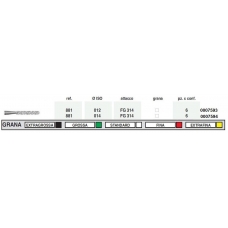 Frese Diamantate Ref.881 ISO 014 FG 314 6pz