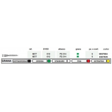 Frese Diamantate Ref.6877 ISO 010 FG 314 6pz