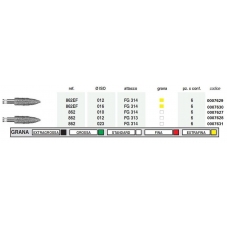 Frese Diamantate Ref.862EF ISO 012 FG 314 6pz