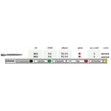 Frese Diamantate Ref.8863 ISO 012 FG 314 6pz