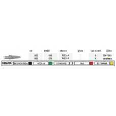 Frese Diamantate Ref.6855 ISO 012 FG 314 6pz