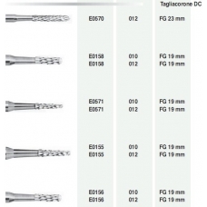 Fresa Tung.  E0155-010-19mm FG  -5pz