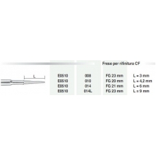 Fresa Tung.  E0510-014-23mm FG  -5pz