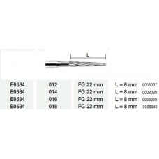 Frese In Carburo Di Tungsteno E0534 ISO 016 5pz