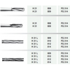Fresa Tung. H 31L-009-314FG    -5pz