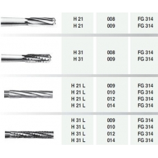 Fresa Tung. H 31L-014-314FG   -5pz