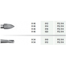 Fresa Tung. H 34-010-314 FG   -5pz