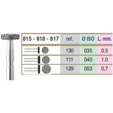 Frese Diamantate Grana Media 129 3pz