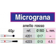 Frese Diamantate Micrograna 40u Ref.4201 1pz