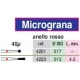 Frese Diamantate Micrograna 40u Ref.4201 1pz
