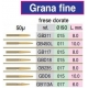 Frese Diamantate Grana Fine 50u Ref.GB450L 3pz