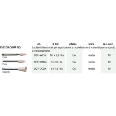 Eve Diacomp NG Ref.DCF-DC3M ISO 6x7,5 Grana Media 10pz