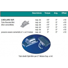 OptiMim Molare Superiore Sx 022 0Torque+10Offset 10pz