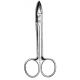 Forbici Inox X Corone Rette Punte Dentellate 1pz