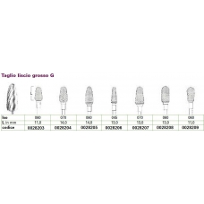 Frese Tungsteno Taglio Grosso G Iso 070 1pz
