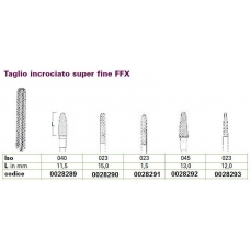 Frese Tung. T. Incrociato Super Fine FFX D.040 L.11,5mm 1pz