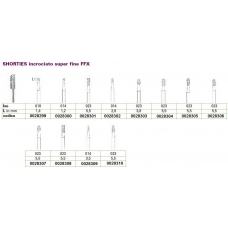 Frese Tung. Shorties Incr. Super Fine FFX D.014 L.3,5mm 2pz