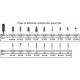 Frese In Diamante Sinterizzato Grana Fine 248 030 1pz