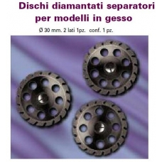Disco Diamantato Separatore X Modelli In Gesso 30mm 1pz